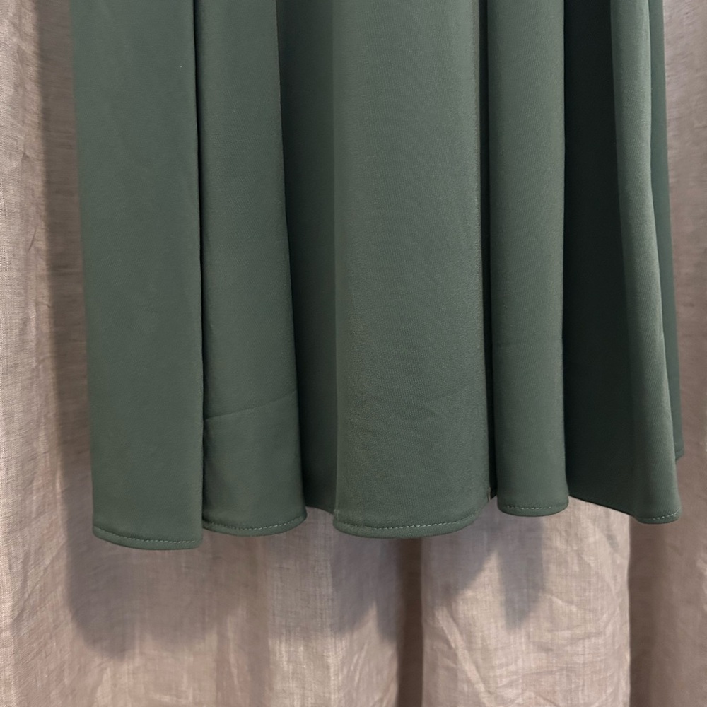 Azazie Eucalyptus Green Evening Gown Bridesmaid Dress - Picture 7 of 11